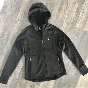 Spyder Black Hoodie